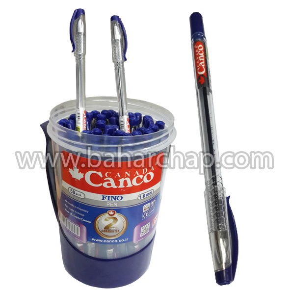 فروشگاه و خدمات اینترنتی بهارچاپ اصفهان-خودکار آبی کانکو اصلی -Canco Pen Blue