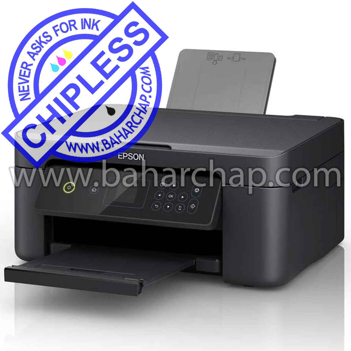 فروشگاه و خدمات اینترنتی بهارچاپ اصفهان-بدون چیپ کردن اپسون XP3105-epson XP3105 chipless firmware